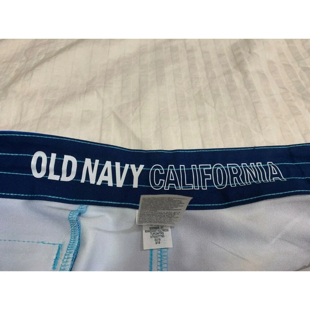 OLD NAVY CALIFORNIA MENS SWIM SHORTS SIZE 36